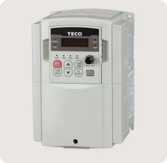 Variateur de vitesse TECO pour moteur électrique.