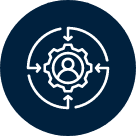 Icône processus gestion utilisateur