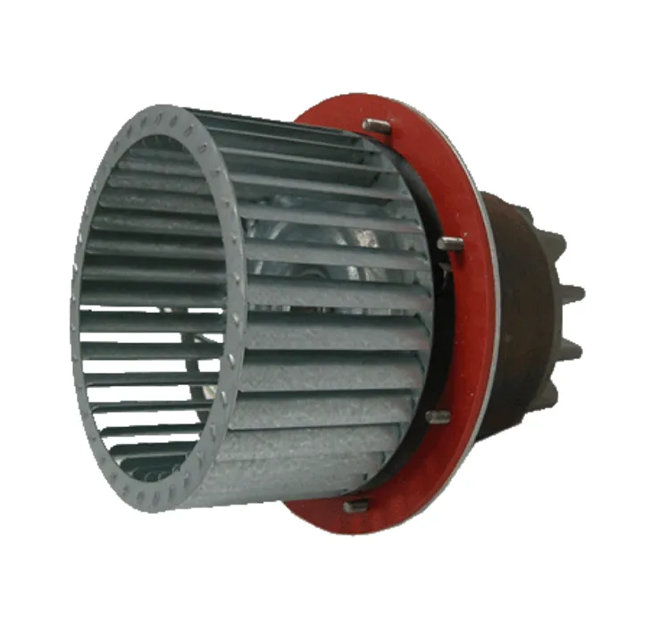 Ventilateur industriel métallique gris